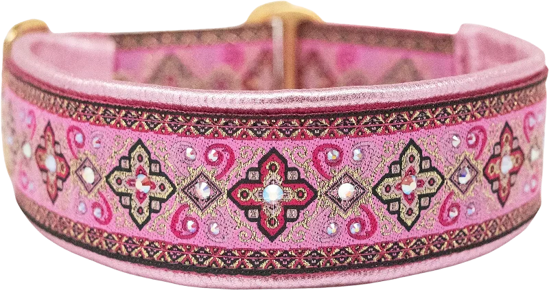 1.5" Raspberry Croix Luxe Limited Slip Collar