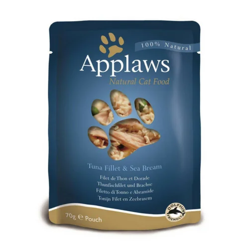 Applaws Tuna Fillet with Sea Bream Adult Cat Food