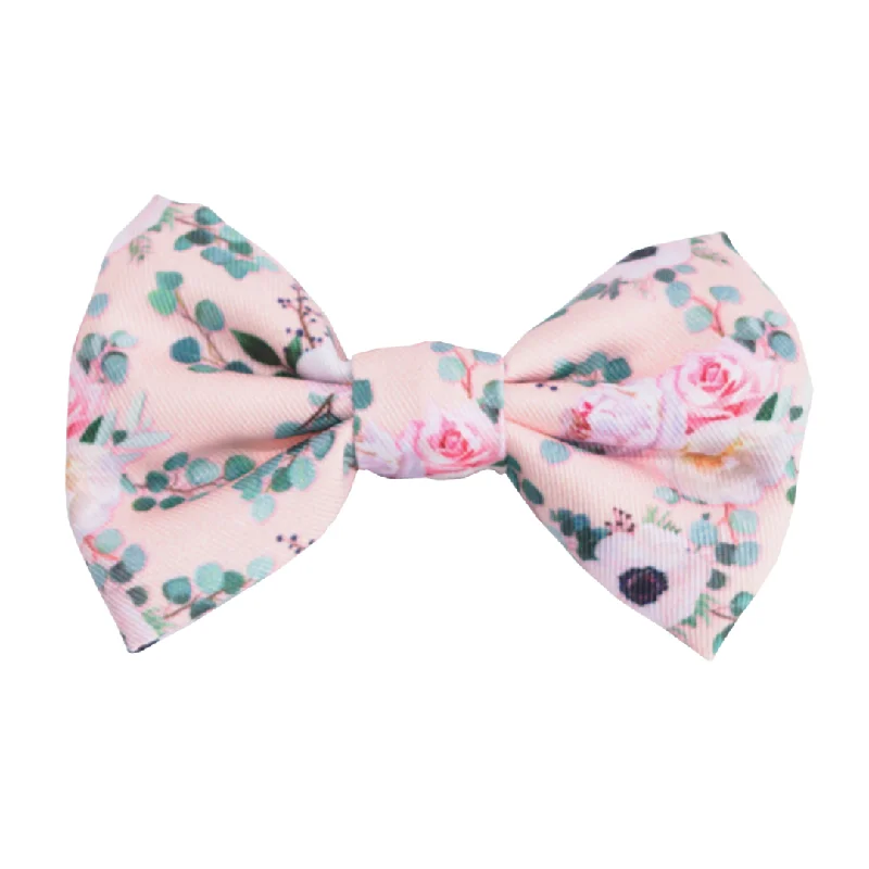 Coco & Pud Provence Rose Dog Bow tie