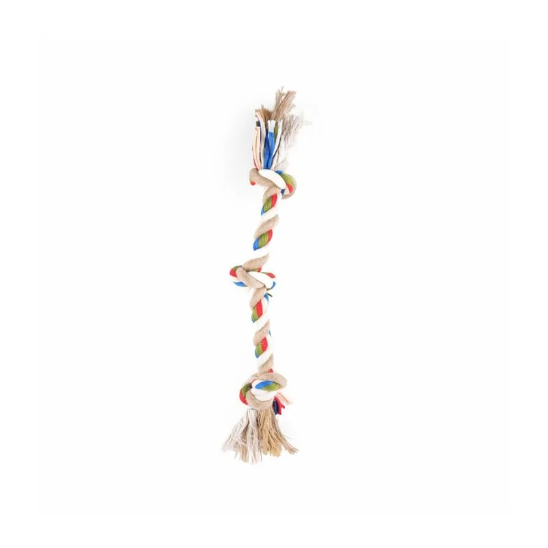 Fofos Flossy 3 Knots Rope Dog Toy